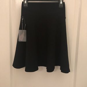 Black Skater skirt
